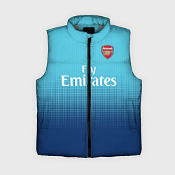 Женский жилет Arsenal FC: Blue Away 17/18