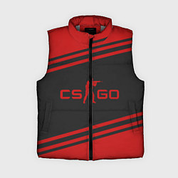 Женский жилет CS GO, цвет: 3D-светло-серый