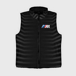 Женский жилет BMW M BLACK & GREY, цвет: 3D-черный