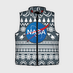 Женский жилет NASA: New Year, цвет: 3D-красный