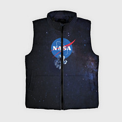Женский жилет NASA: Hello World, цвет: 3D-черный