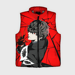 Женский жилет Persona 5, цвет: 3D-светло-серый