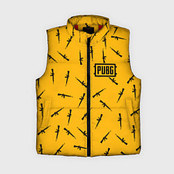 Женский жилет PUBG: Yellow Weapon