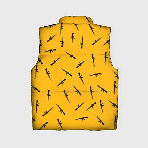 Женский жилет PUBG: Yellow Weapon / 3D-Красный – фото 2