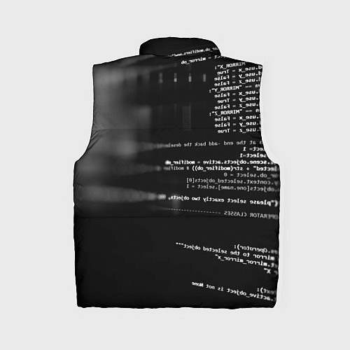 Женский жилет Watch Dogs: Hacker / 3D-Черный – фото 2