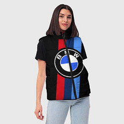 Женский жилет BMW 2021 M SPORT БМВ М СПОРТ, цвет: 3D-светло-серый — фото 2