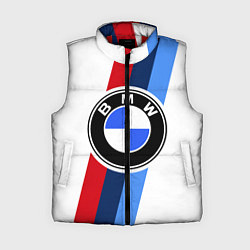 Женский жилет BMW M: White Sport, цвет: 3D-красный
