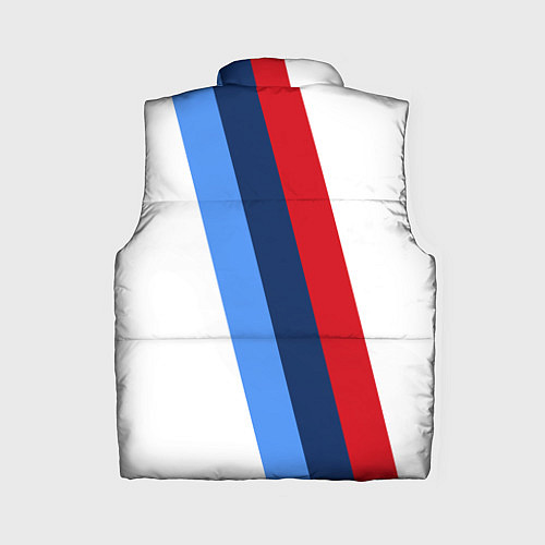 Женский жилет BMW M: White Sport / 3D-Красный – фото 2