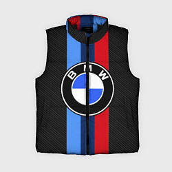 Женский жилет BMW SPORT, цвет: 3D-черный
