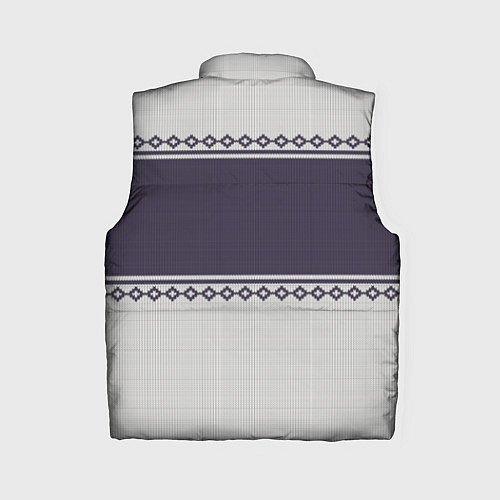 Женский жилет Форсаж: Зимний узор / 3D-Черный – фото 2