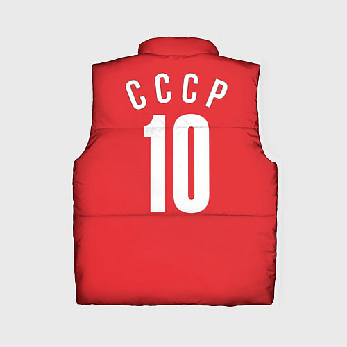 Женский жилет Сборная СССР по баскетболу / 3D-Черный – фото 2