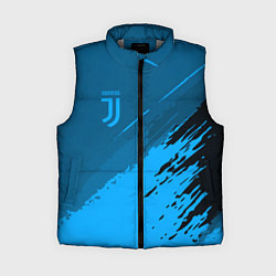 Женский жилет FC Juventus: Blue Original, цвет: 3D-светло-серый