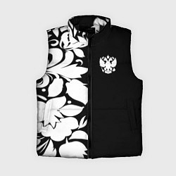 Женский жилет Russia: B&W Floral