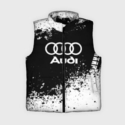 Женский жилет Audi: Black Spray