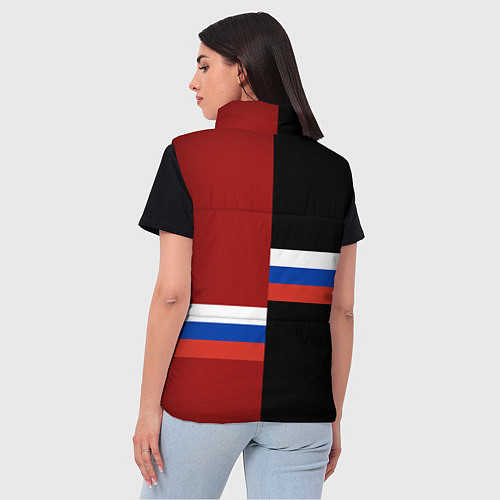 Женский жилет Crimea, Russia / 3D-Красный – фото 4