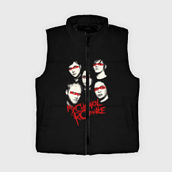 Женский жилет My Chemical Romance Boys, цвет: 3D-черный