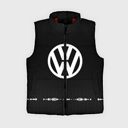 Женский жилет Volkswagen: Black Abstract