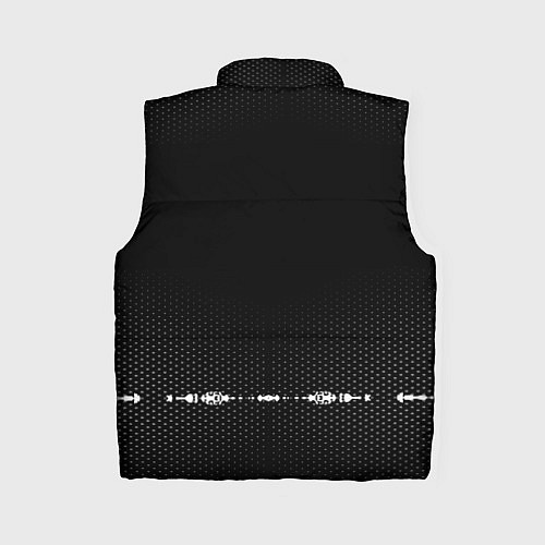 Женский жилет Mercedes: Black Abstract / 3D-Черный – фото 2