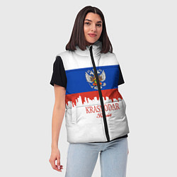 Женский жилет Krasnodar, Russia, цвет: 3D-черный — фото 2