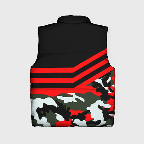 Женский жилет Полиция: Камуфляж / 3D-Черный – фото 2