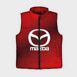 Женский жилет Mazda: Red Carbon, цвет: 3D-черный