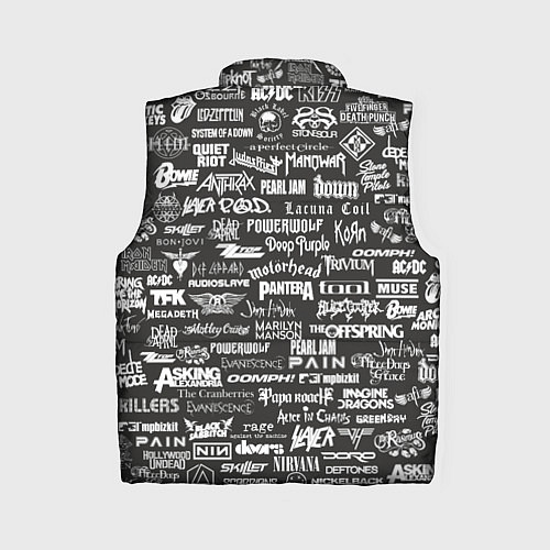 Женский жилет Rock Star / 3D-Черный – фото 2