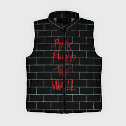 Женский жилет Pink Floyd: The Wall, цвет: 3D-светло-серый