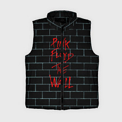 Женский жилет Pink Floyd: The Wall, цвет: 3D-черный