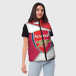Женский жилет FC Arsenal, цвет: 3D-черный — фото 2