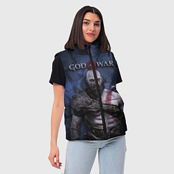 Женский жилет God of War: Kratos, цвет: 3D-красный — фото 2
