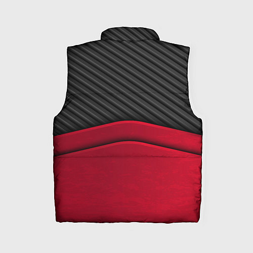 Женский жилет Lexus: Red Carbon / 3D-Черный – фото 2