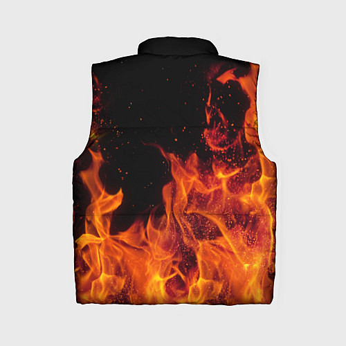 Женский жилет Спасибо деду за Победу - день Победы / 3D-Черный – фото 2