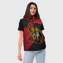 Женский жилет HC Ottawa Senators: Old Style, цвет: 3D-черный — фото 2