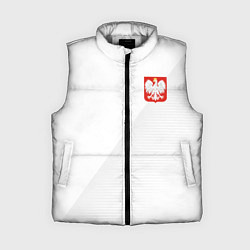 Женский жилет Poland Team: Home WC-2018, цвет: 3D-светло-серый