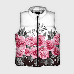 Женский жилет Roses Trend, цвет: 3D-светло-серый