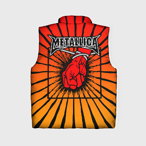 Женский жилет Metallica Fist / 3D-Черный – фото 2