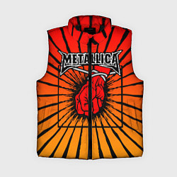 Женский жилет Metallica Fist