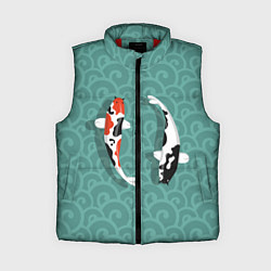 Женский жилет Японские рыбки