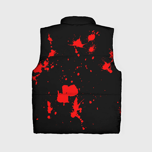 Женский жилет Skillet: Blood Style / 3D-Черный – фото 2