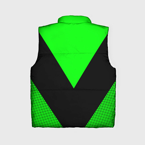 Женский жилет Alpinism: Acid Green / 3D-Красный – фото 2