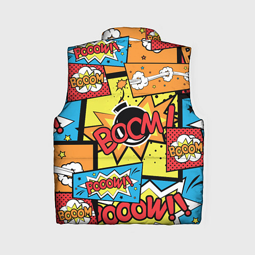 Женский жилет Boom Pop Art / 3D-Красный – фото 2