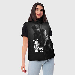 Женский жилет The Last of Us: Black Style, цвет: 3D-красный — фото 2