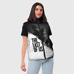 Женский жилет The Last of Us: White & Black, цвет: 3D-красный — фото 2