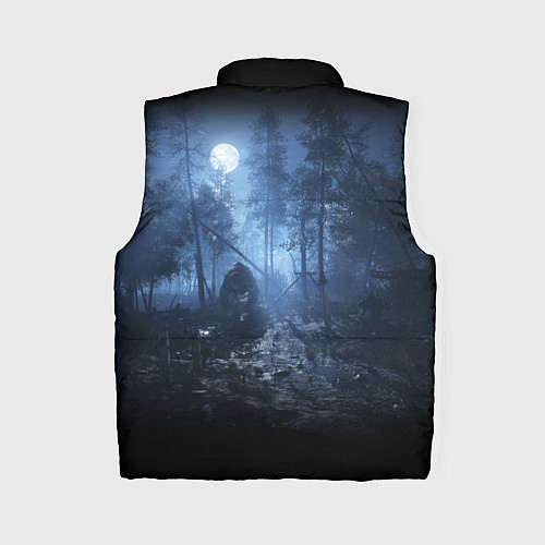 Женский жилет Metro Exodus: Dark Moon / 3D-Черный – фото 2
