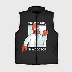 Женский жилет Zoidberg: Trust Me, цвет: 3D-красный
