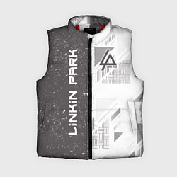 Женский жилет Linkin Park: Grey Form, цвет: 3D-красный