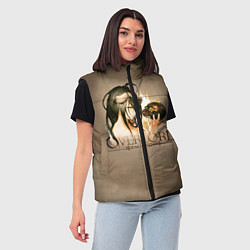 Женский жилет Overlord Albedo, цвет: 3D-светло-серый — фото 2