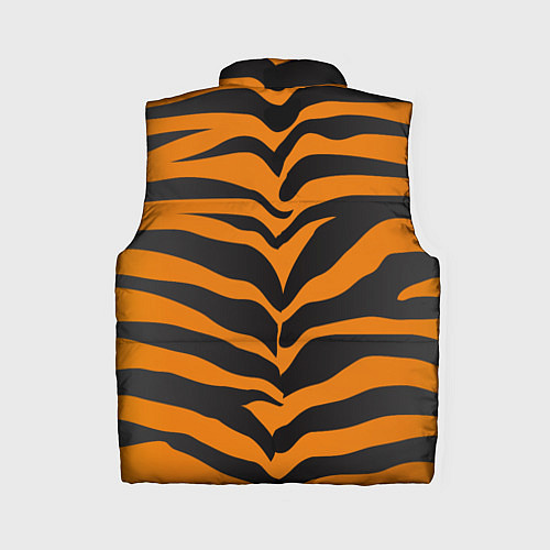 Женский жилет Шкура тигра / 3D-Красный – фото 2