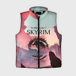 Женский жилет The Elder Scrolls, цвет: 3D-черный