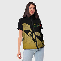Женский жилет GUSSI: Gold Edition, цвет: 3D-черный — фото 2